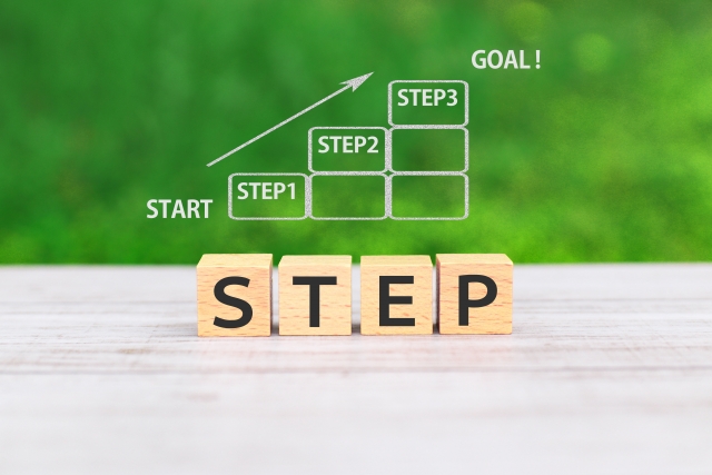 補助金採択後のSTEP